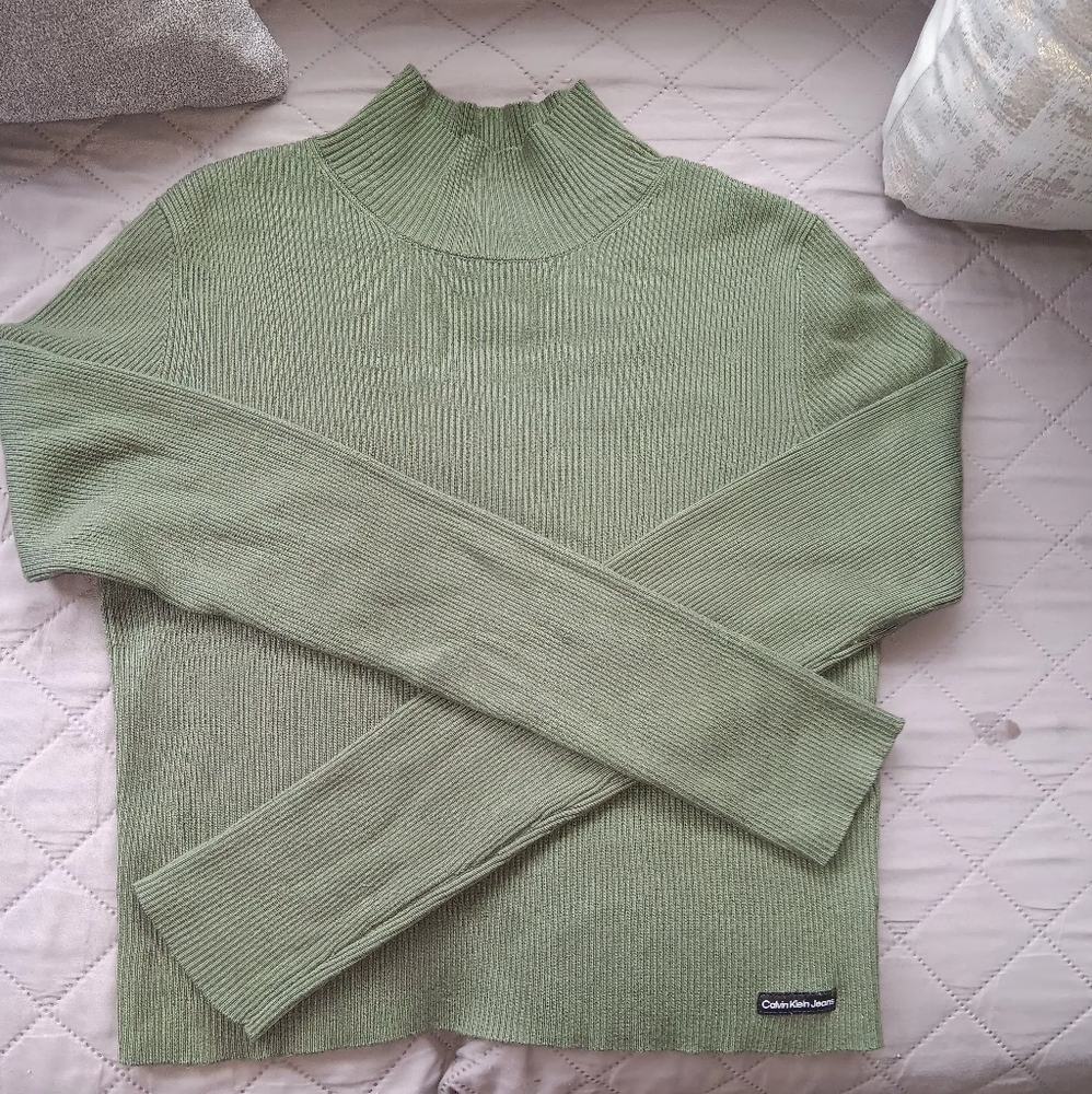 Calvin Klein Women's Sage Turtleneck Sweater